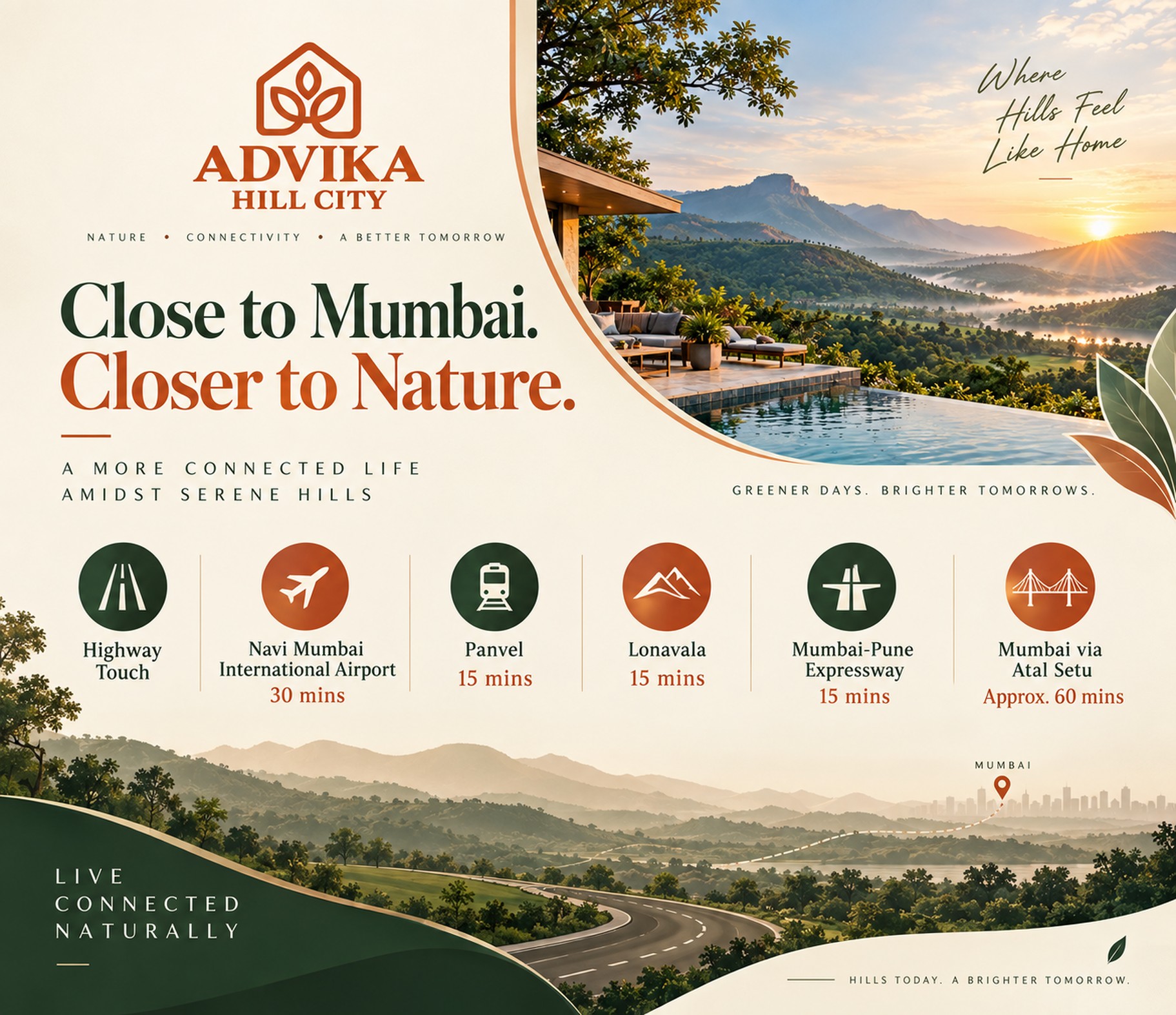 Advika Hill City connectivity creative